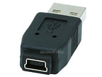 Monoprice 104817 USB A Male to Mini B5 Female Adapter