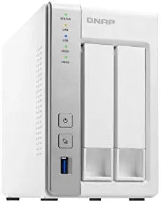 QNAP TS-231P2-4G 2-Bay Personal Cloud NAS — main product image