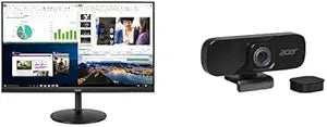 Acer CB242Y bir 23.8" FHD IPS 75Hz Monitor with Webcam