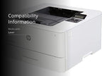 HP Laserjet M402N Monochrome Laser Printer - Renewed