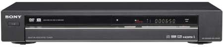 Sony RDR-GXD455 DVD Recorder with HD Tuner — main product image