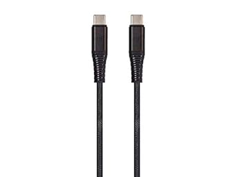 Monoprice 139636 USB-C Kevlar 3ft Black Cable