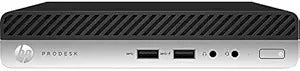 HP ProDesk 400 G3 Mini Desktop: i5, 4GB, 500GB HDD, Win 10 Pro