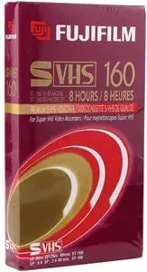 Fujifilm 23024160 ST-160 SVHS Broadcast Videocassette — main product image