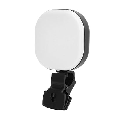 Thonlai Portable LED Fill Light with Clip and Adjustable Brightness