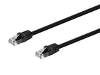 Monoprice 102139 7FT Cat5e Ethernet Cable Bare Copper Black