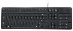 Dell 0rh659 USB Black Keyboard, Model L100 — main product image