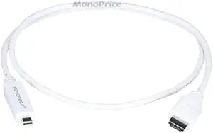 Monoprice 5994 Mini DisplayPort to HDMI Cable 3ft