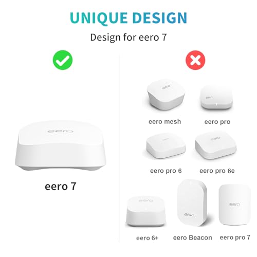 sootozy Outlet Wall Mount Holder for eero 7 Router — main product image