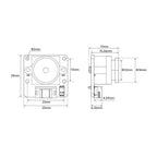 Kexextory TSL1401 Linear CCD Camera Module for Signal Processing
