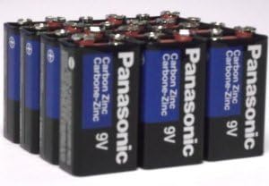 Panasonic 4330206182 24 Pack Super Heavy Duty 9V Batteries Wholesale