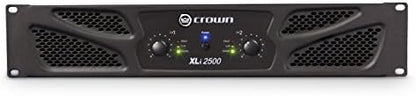 Crown XLi2500 Power Amplifier - Renewed, Stereo/Bridgeable