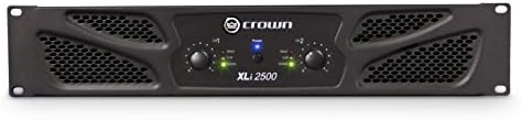 Crown XLi2500 Power Amplifier - Renewed, Stereo/Bridgeable