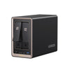 UGREEN DXP2800 GT 2-Bay NAS and 6000mAh UPS Battery Bundle