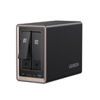 UGREEN DXP2800 GT 2-Bay NAS and 6000mAh UPS Battery Bundle