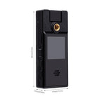 Diydeg 1080P Mini Wearable Body Camera with Rotating Lens