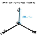 Sirui DT-06 Professional Video Tripod Dolly - Smooth Movement