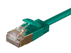 Monoprice 127436 SlimRun Cat6A STP Ethernet Patch Cable 1ft Green