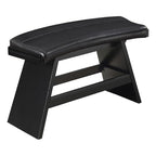 Lexicon Hillshaw Brown Upholstered Pub Height Bench