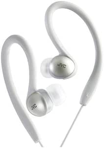JVC HA-EBX5-S-E Silver Sports Clip Earbuds — main product image