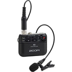 Zoom F2-BT Field Recorder - Bluetooth, Lavalier Mic, 32GB, Bundle