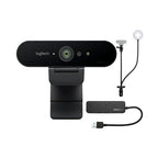 Logitech Miro 4K Pro Webcam Bundle Streaming Kit