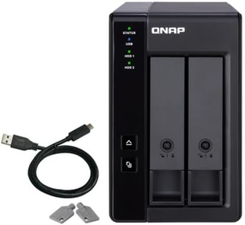 QNAP TR-002 2 Bay USB 3.2 Gen 2 NAS Expansion