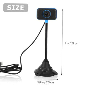 NUOBESTY Flexible USB Webcam with Built-in Microphone