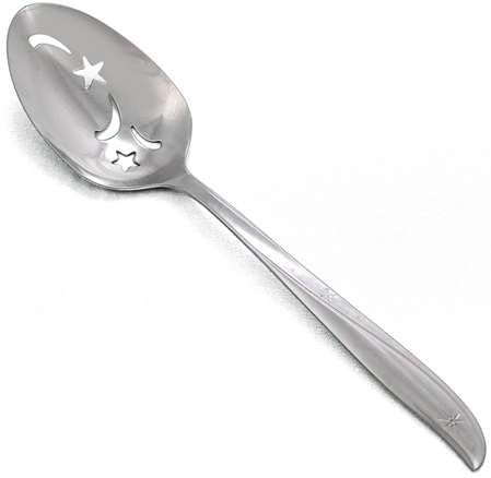 Community Twin Star Stainless Pierced Tablespoon Spoon — main product image