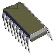 RCA SK40182B CMOS Look-Ahead Carry Generator IC