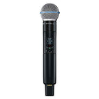 Shure SLXD24D/B58 Dual Wireless Mic System - BETA 58A, G58 Band