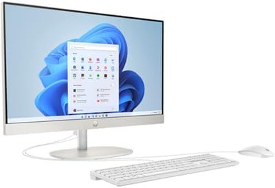 HP 7G9S5AA#ABA 23.8" All-in-One Desktop - i3-N300, 8GB, 256GB SSD