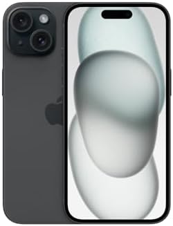Apple A2846 iPhone 15 256GB Black Unlocked Premium Renewed