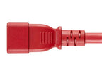 Monoprice 140113 3ft Red IEC Extension Cord