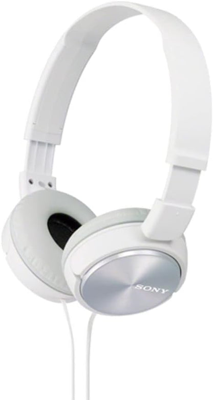Sony MDRZX310AP White Over-Ear Headphones with Mic