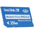 SanDisk SDMSPD-256-A10 256MB MemoryStick Pro Duo