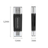 TZM Dual-Slot USB-A and USB-C SD Card Reader