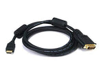 Monoprice 102696 6ft HDMI to DVI-D Ferrite Cable