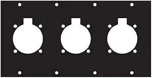 Middle Atlantic 4SC3 Circular Flange Cable Punchouts — main product image