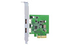 QNAP QXP-10G2U3A USB 3.2 Gen 2 Dual-Port PCIe Card