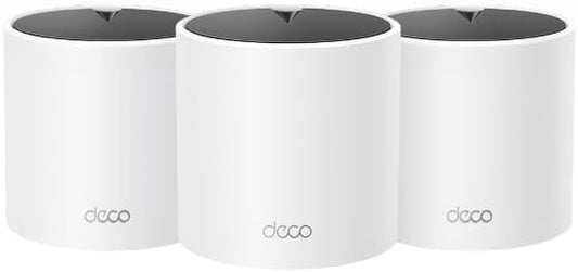 TP-Link Deco X15(3-Pack) AX1500 WiFi 6 Mesh System (2024)