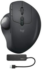 Logitech MX ERGO Wireless Trackball Mouse with USB Hub
