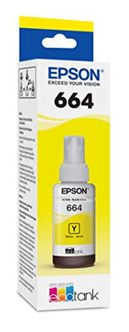 Epson T664420-S Yellow EcoTank Ink Bottle