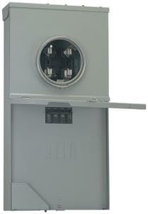 GE Outdoor Meter Socket 200A Load Center