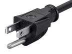 Monoprice 139783 3-Prong Power Cord NEMA 5-15P to IEC 60320 C13