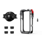 Insta360 X6 Metal Cage Protective Frame with Cold Shoe Mounts