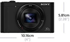 Sony DSCWX500/B 30x Zoom Compact Digital Camera Black