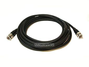 Monoprice 100630 BNC Male to BNC Male Coaxial Cable 75ft