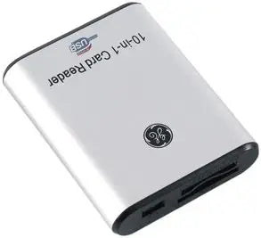 GE HO97936 10-in-1 Card Reader/Writer USB — main product image