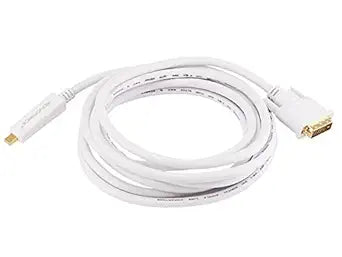 Monoprice 106000 Mini Displayport to DVI Cable - 10ft White